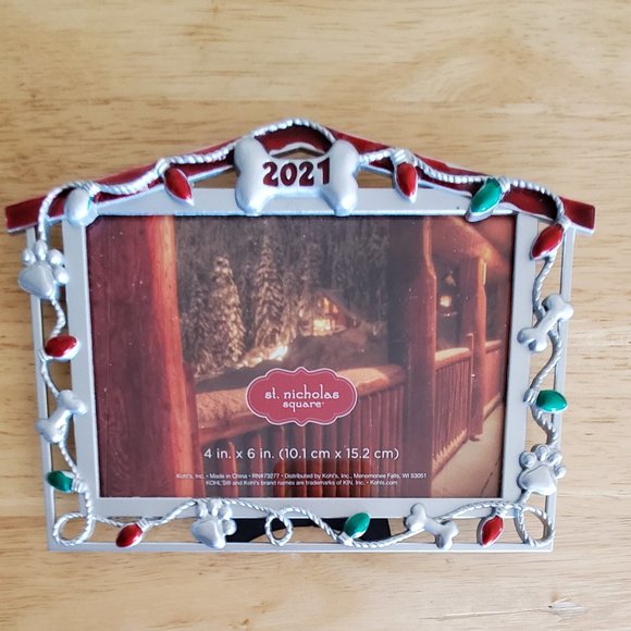 2021 Dog 4 x 6" Picture Frame - Picture 1 of 3